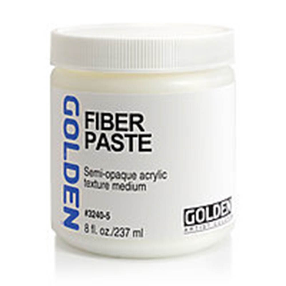 Golden, Fiber, Paste, 8 ounce